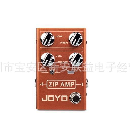 JOYO R-04 ZIP AMP强烈压缩感过载音色增益失真电吉他单块效果器