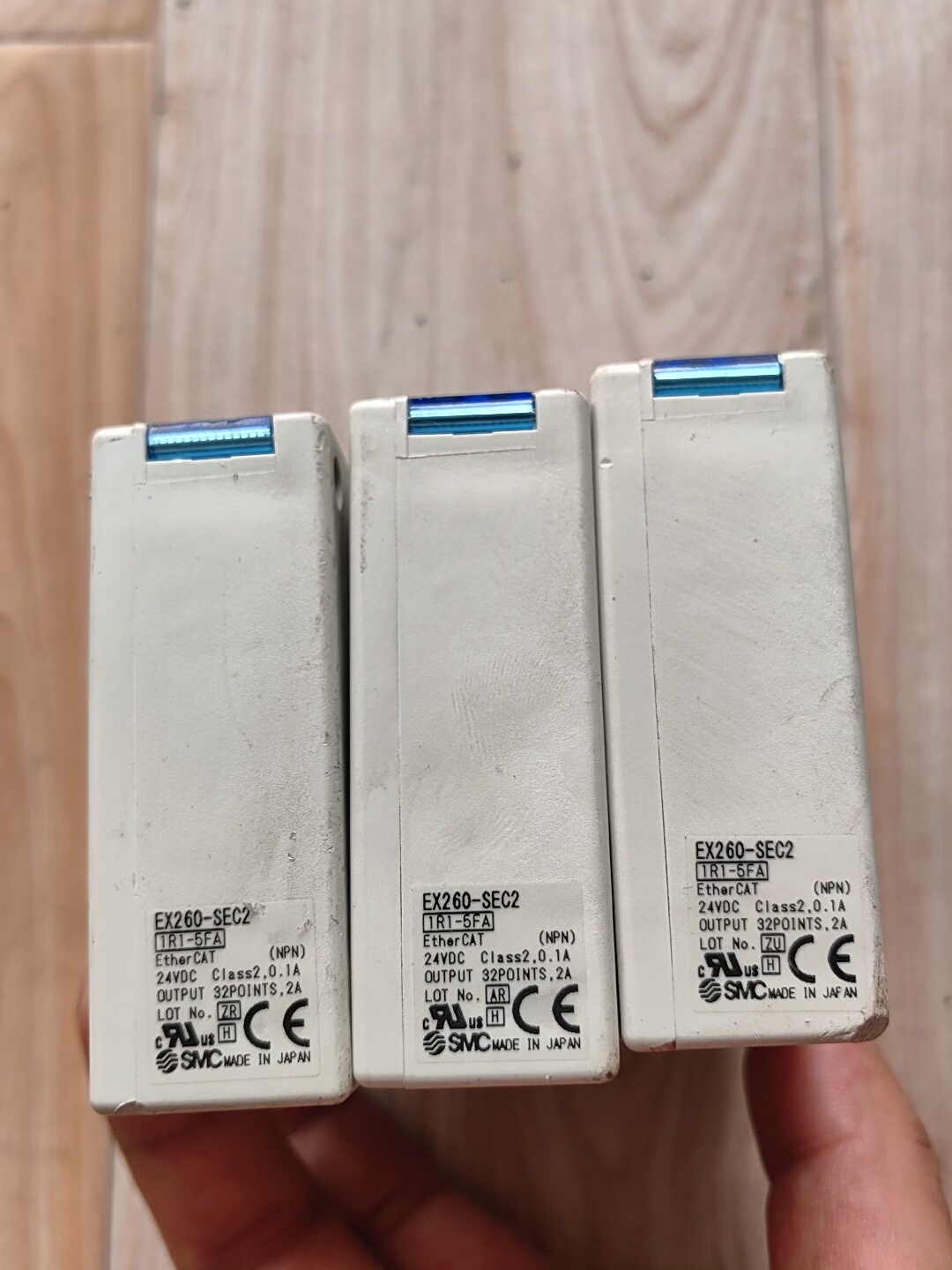 二手拆机 SMC 电磁阀控制器 EX260-SEC2 成色如