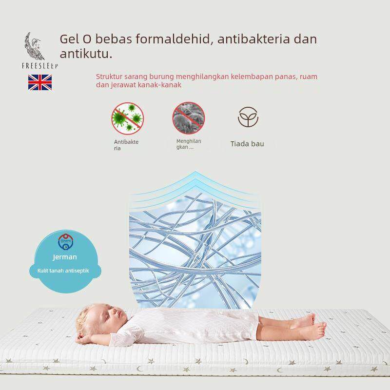 幼儿园床垫婴儿宝宝儿童专用乳胶午睡褥子垫子垫被褥空气纤维冬季