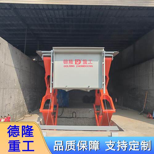 水平垃圾中转站压缩机 地埋垃圾转运设备 下沉式垃圾收集压缩装置