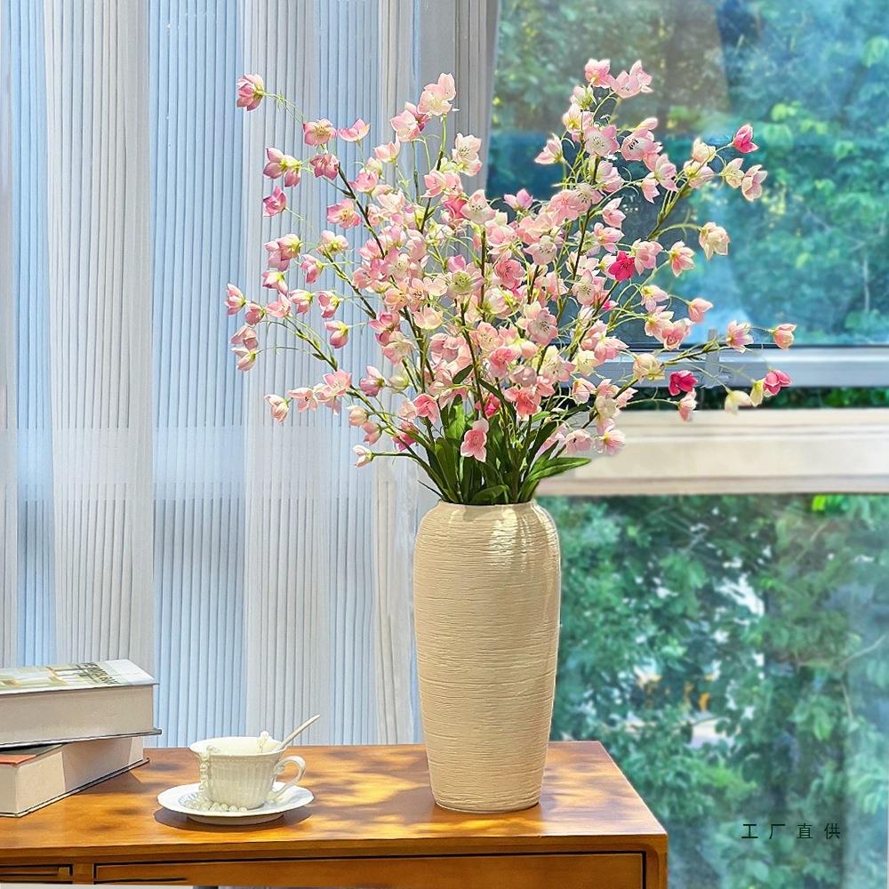 铃兰花花客厅轻奢装饰花艺插花艺摆件餐桌假花摆设花束
