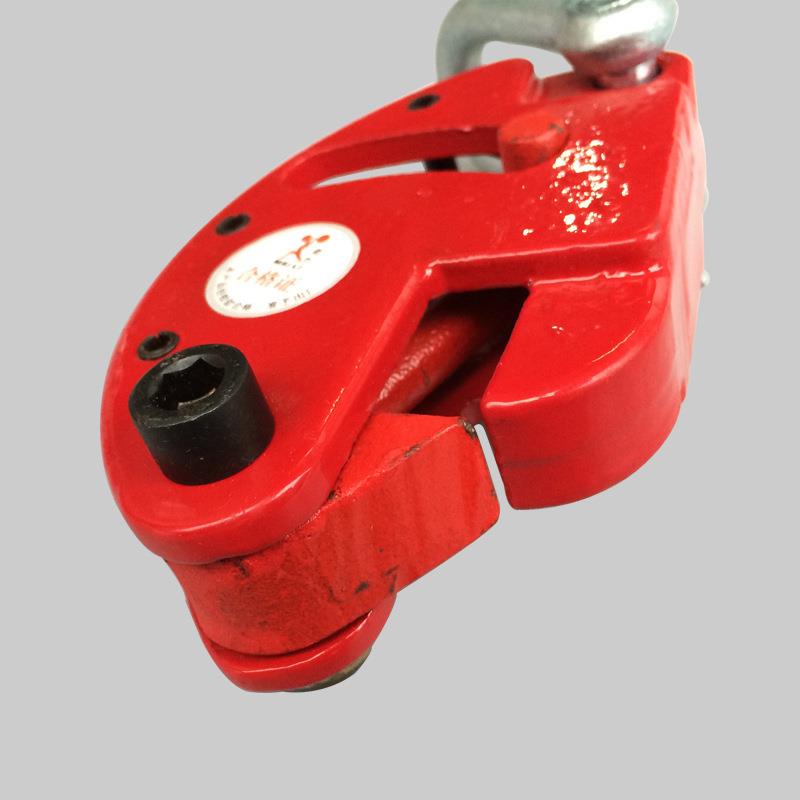 QT0.2叉车起吊200公斤钢板吊夹吊车装卸铁油桶鹰嘴吊钩抓钩工具