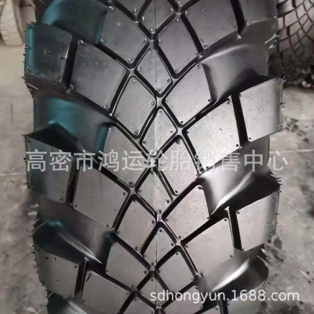 现货炮车轮胎15.5-20越野车长江130吨吊车轮胎15.5-20Y-1人字花纹