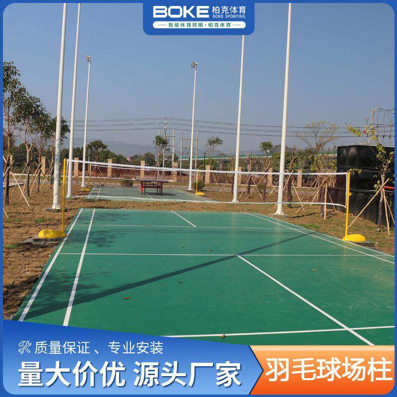 移动羽毛球架铸铁ABS便携式羽毛球网架室内外专业比赛羽毛球网柱