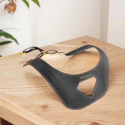 Leather Saxophone Lanyard Length Adjustable Sax Shoulder