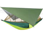 户外吊套餐防遮阳露营秋千 天幕蚊帐吊床野外防水吊床椅空中蚊