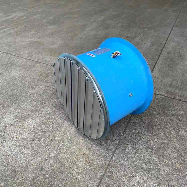 FT311-5.6玻璃钢防腐-型轴FT35-11-流风机出°口加45弯头及防虫5