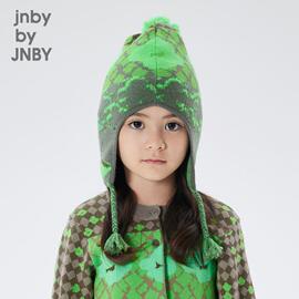 江南布衣童装秋冬护耳帽，针织可爱花朵，保暖男女童儿童jnbybyjnby