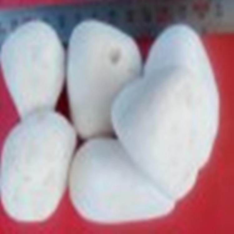 供应铺面鹅卵石头白色鹅卵石鹅卵石鱼缸用五彩石