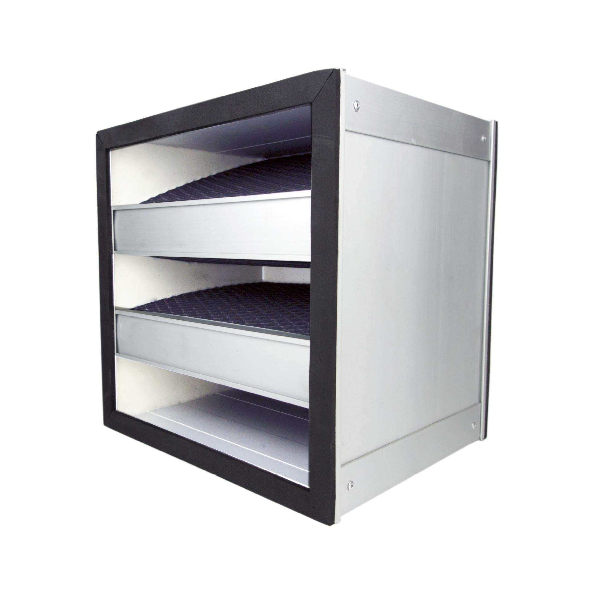 V型空气过滤网 W型空气净化器新风机HEPA活性炭滤芯生产厂家