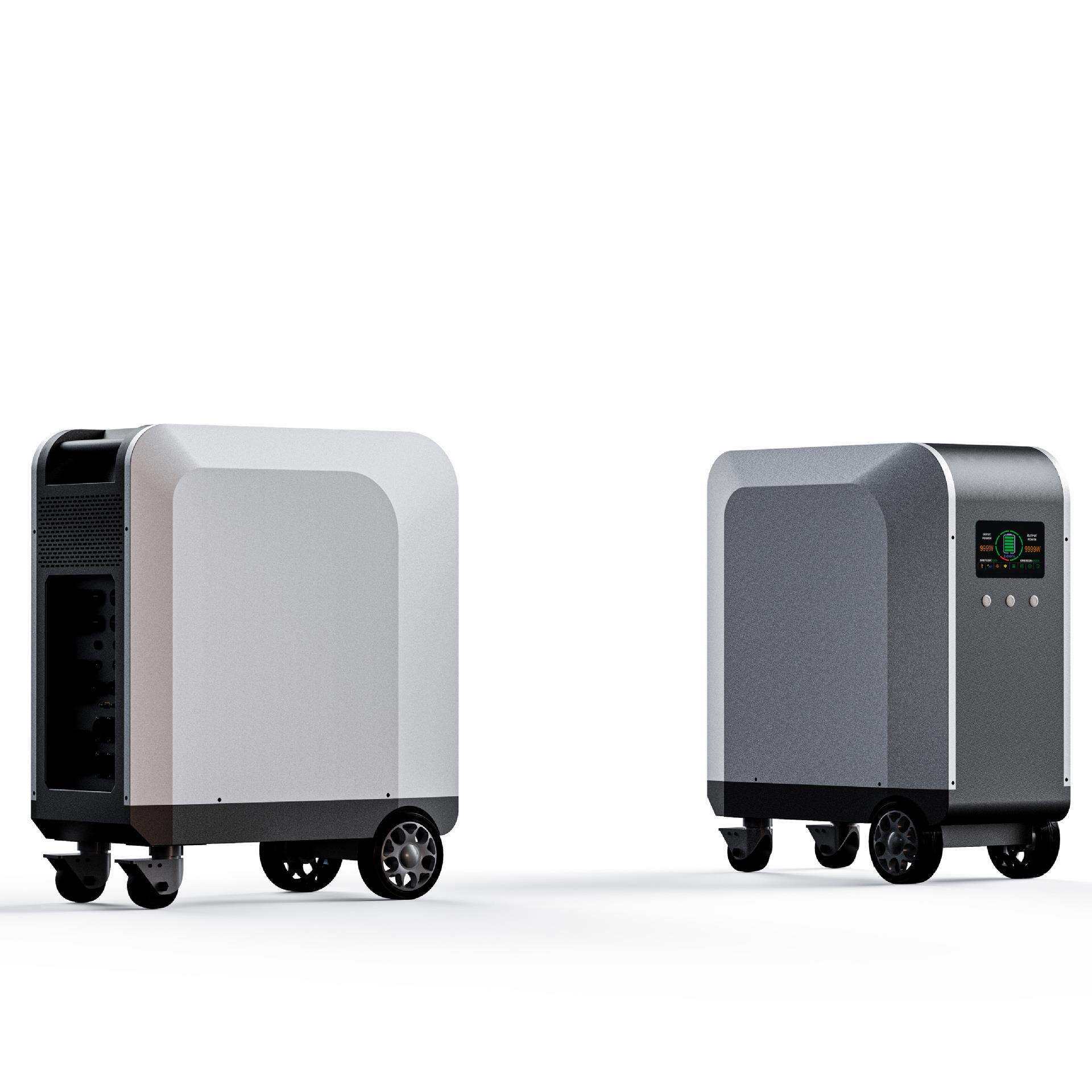 超大容量5度电储能超大功率6000W输出户外家用防停电超宽电压电源