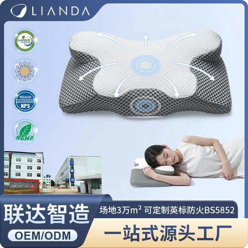 跨境记忆棉枕头异形家用礼品助睡眠记忆枕回弹护颈枕零压侧睡枕头