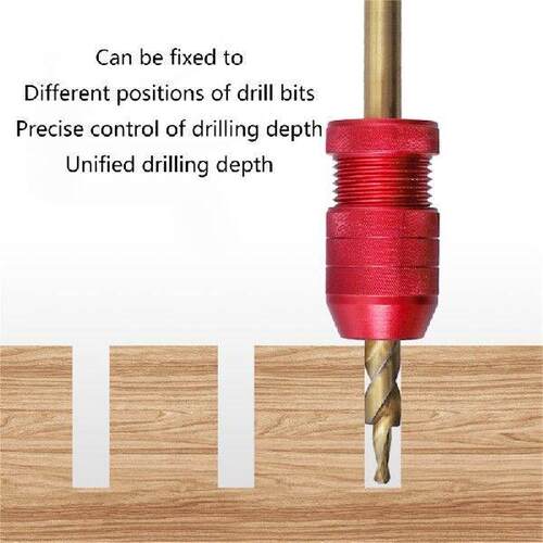 Drill Depth Stop Drill Bit Depth Control Ring Drill Stop