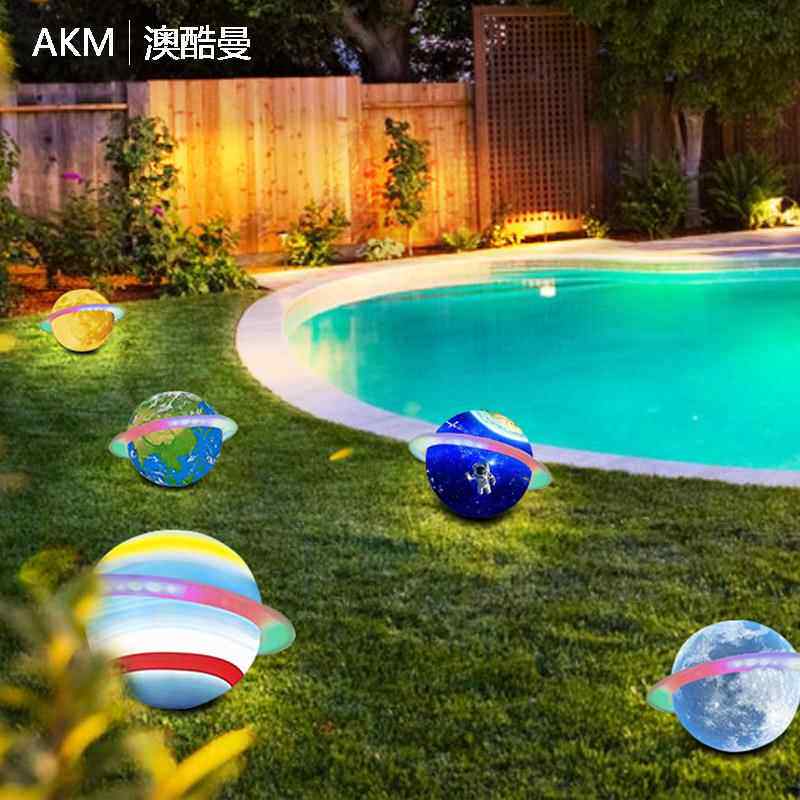 星空馆球灯吊灯星大景行星九户外挂树灯月akm0025亮月球文旅草坪