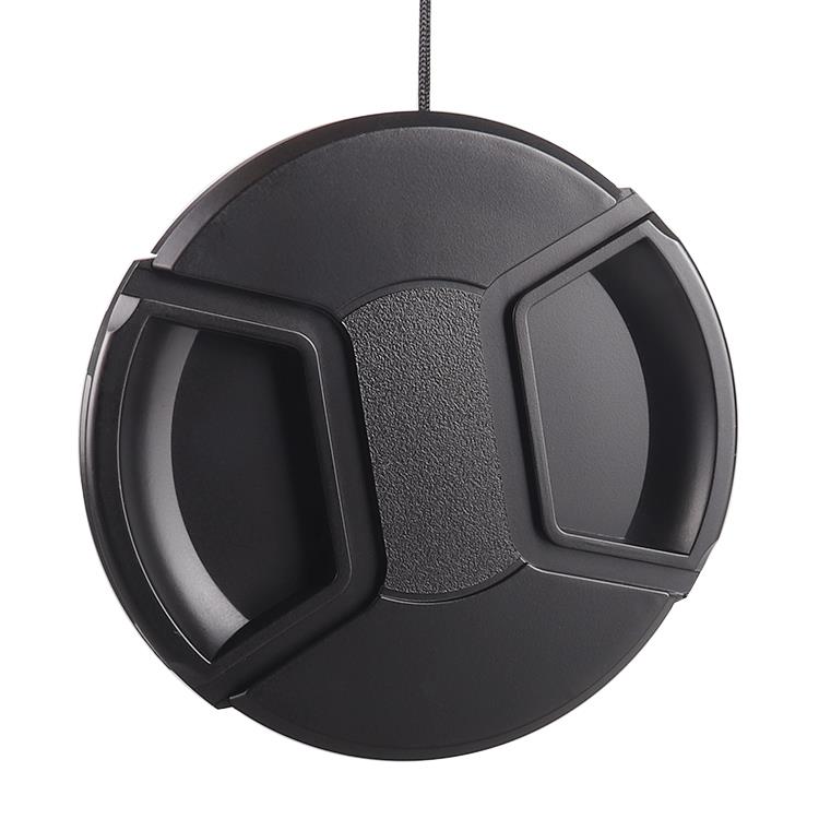 微单反镜头盖带防丢绳中间捏37/39/43/49/52/58/67/72/77/82/86mm