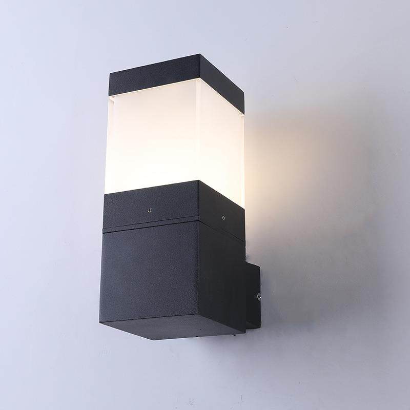 LED户外简约壁灯酒店外墙洗墙灯阳台外墙灯防水楼道过道走廊路灯