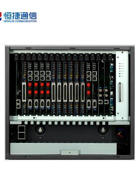 恒捷通信数字程控HJ-E800A电话交机HEJ-换支800A8进32出持远端延