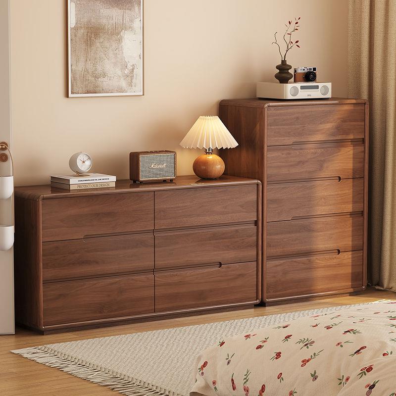 置物柜茶几客厅靠墙柜橱五斗柜床尾房间收纳立实木抽屉柜柜子卧室