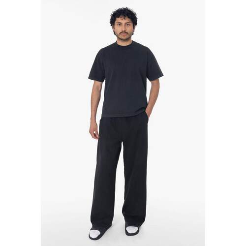 L 70105 Black Drape Straight Leg Pants 黑色垂感西裤