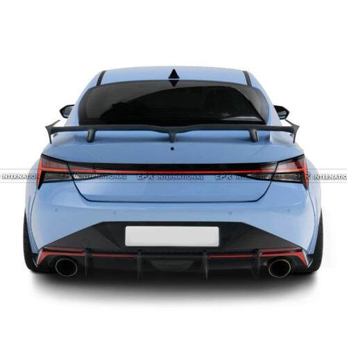 适用现代伊兰特Elantra/Avante 碳纤维改装件 NP款后扰流定风尾翼