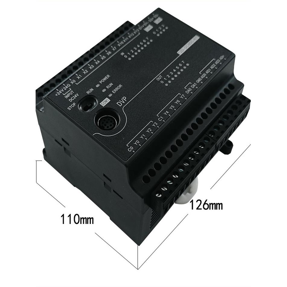 国产FX3U工控板plc20/24/64MR/T高速脉冲模拟量485通信modbus