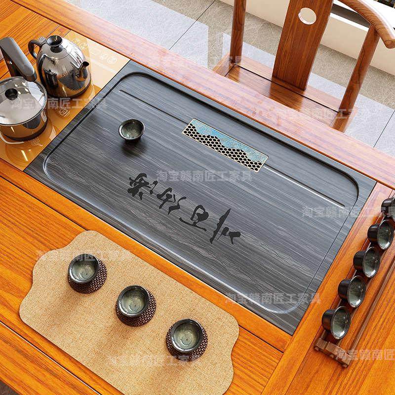 大理石茶台面板嵌入式茶盘面板茶桌漏水盘内嵌石板大理石镶嵌石盘,餐饮具,茶盘,淘宝优惠券,粉丝福利购,淘宝优惠卷