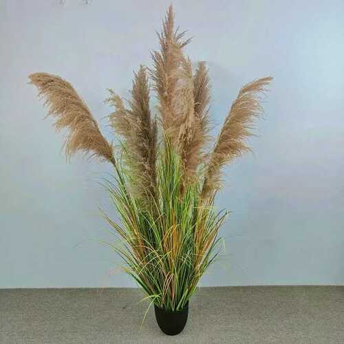 摆件景花植芦苇仿真假假大型室内装饰仿真盆栽绿盆栽造景花盆植物