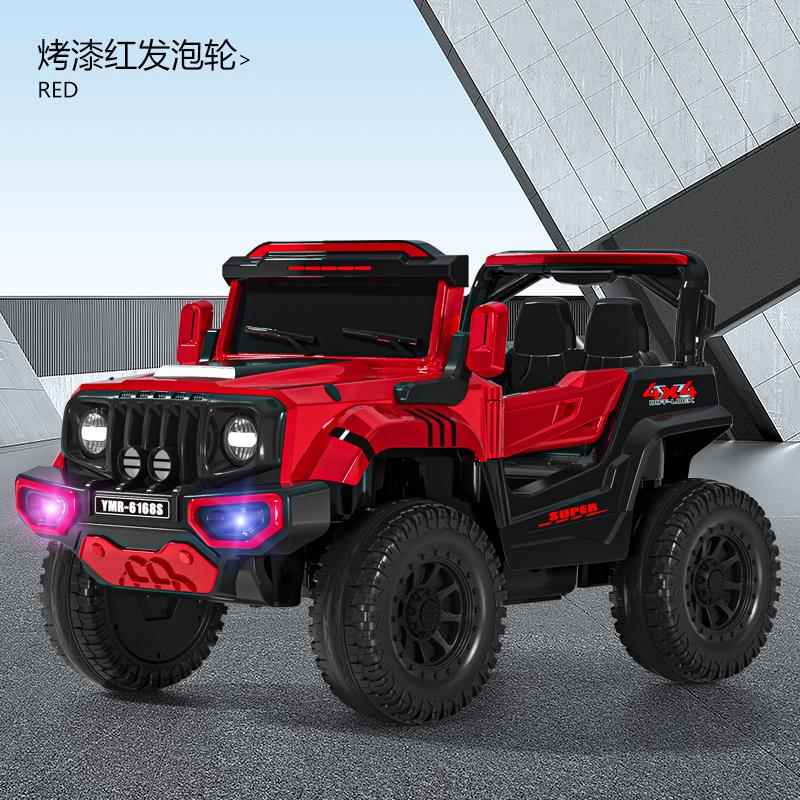 正品儿电动车四轮带遥控宝宝童汽车女小孩玩具车可坐人男四驱越童