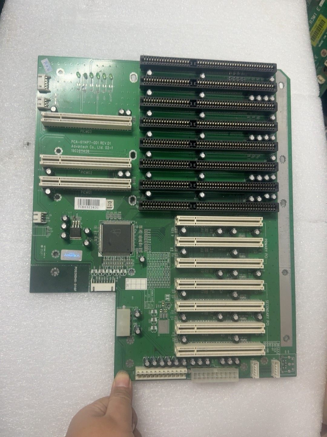 研华工控机底板 PCA-6114P7-0D1 Rev.D1