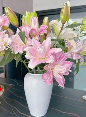 重瓣百合花鲜花云南鲜花直批婚庆布置花店摆摊用花团购水养花