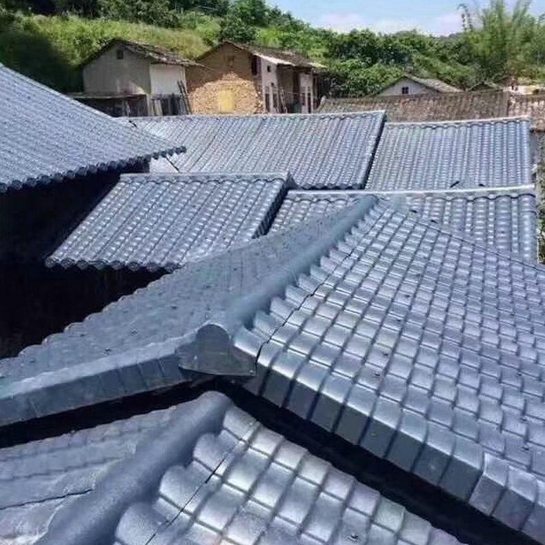 厂家供应小青瓦仿古小青瓦房屋建造树脂瓦屋面瓦瓦仿古瓦