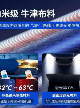 汽车阳防晒隔热自档动伸缩车载防前晒隔热前NZA挡风遮玻璃遮光板
