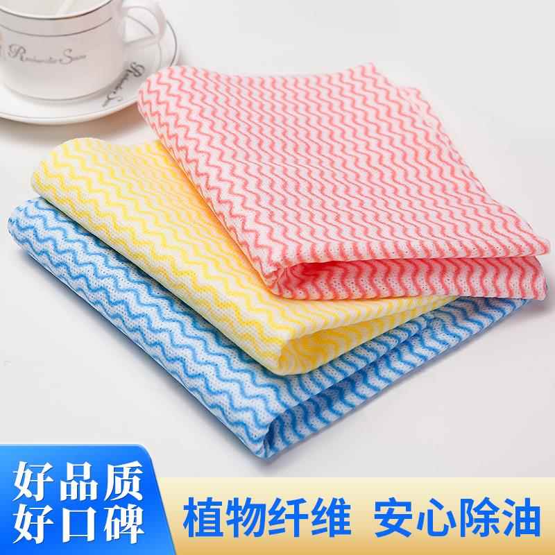 日本规格青柚无纺布抹布 35x60cm大尺寸 清洁不沾油厨房专用抹布