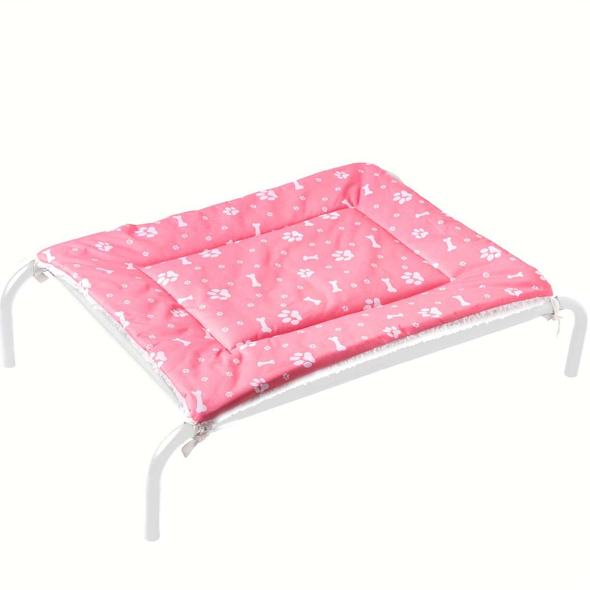 狗床垫双面可用(冷和暖)，全年可用 机洗防水防漏狗箱垫大，中型