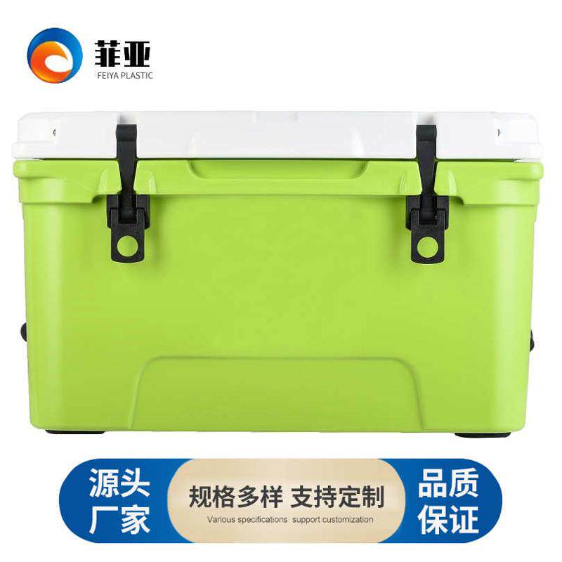 厂家供应amazon电商供应45L滚塑保温箱冷链箱钓箱车载野营保温箱