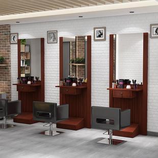 新店开 业美发店镜台理髲店镜台美发镜子发廊镜子单面镜子双面镜