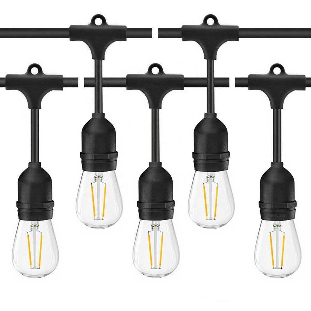 热销户外灯串防水E27/E26灯串 S14LED灯泡 led照明装饰串灯可定做