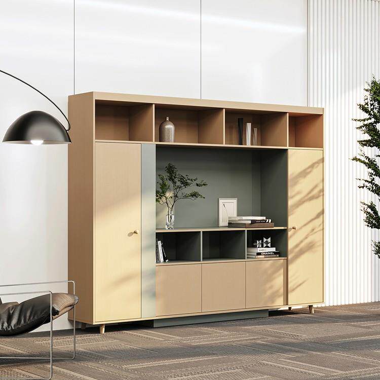 文件柜书柜书架矮柜组合简约现代书橱资料柜展示储物柜老板桌配套