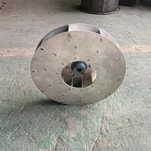 铝镁合金叶轮AYF8-50-0.75汽轮机油箱风机 排油烟风机专用叶轮