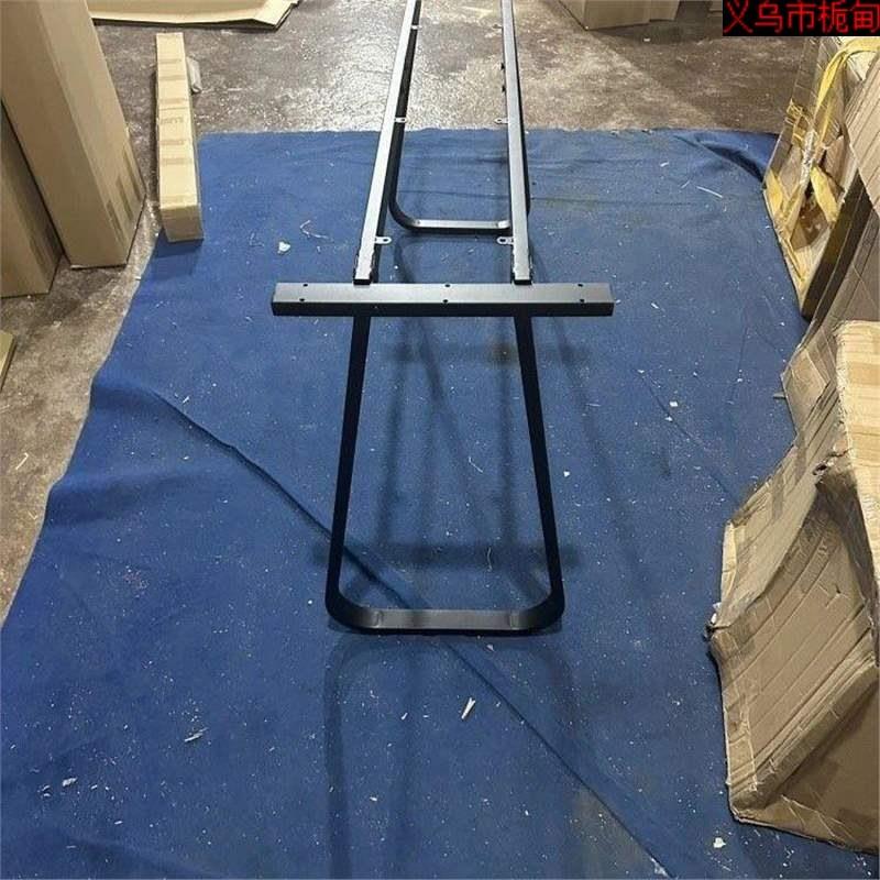 桌腿铁艺支架砖理岩板实木瓷00大板金属桌架大石餐桌铁脚艺简约