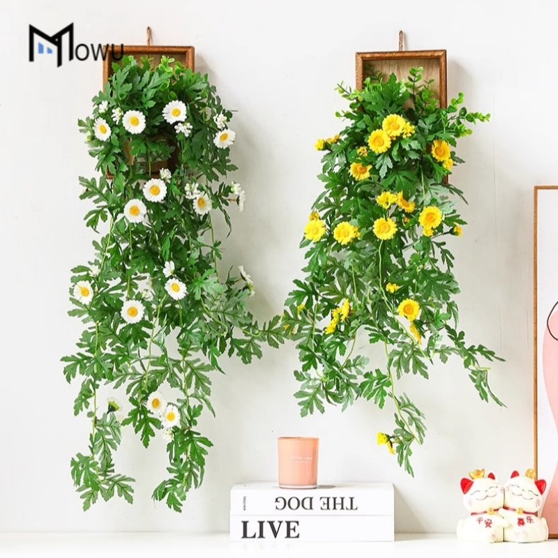 网红墙面装饰仿真花墙壁挂件创意墙上假绿植壁挂花器卧室房间布置