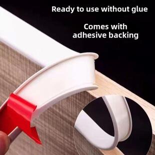 封边条不干胶橱柜u型木板封边条家具衣柜门桌椅软封边条