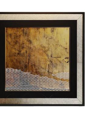 现代简约办公室挂画奶油侘寂风客厅装饰画民宿酒店样板间抽象壁画