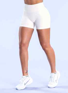 (全色有标)DFYNE Impact健身瑜伽跑步瑜伽裤消光高弹三分裤