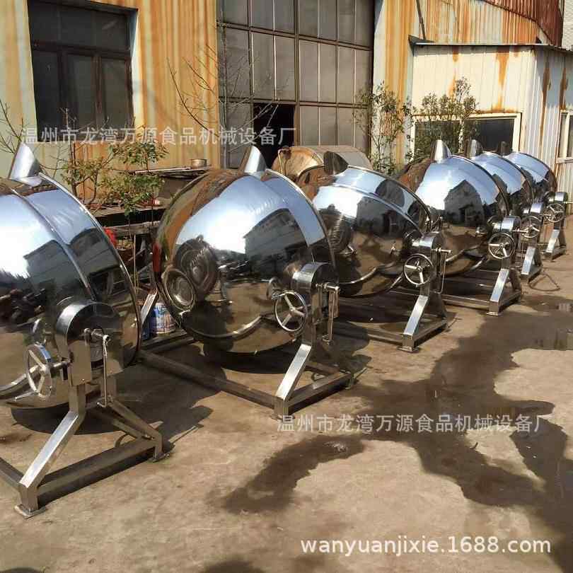 立式夹层锅食品饮料加工设备不锈钢夹层锅商用牛羊肉制品熬制设备