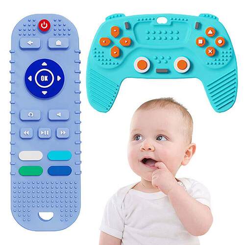 Silicone Baby Teething Toys Remote Control, Remote Control