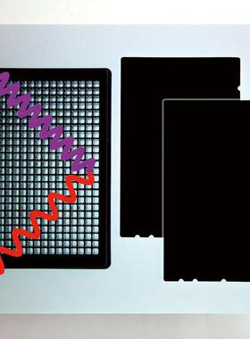 AbsorbMax封板膜 :黑色 不透明 尺寸：76.2 x 114.3 mm；非灭菌