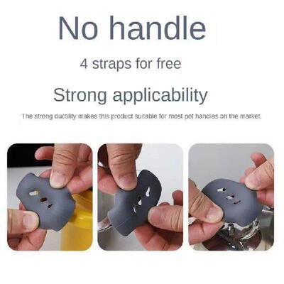 Silicone Pan Handle Cover Heat Insulation Non-slip Covers