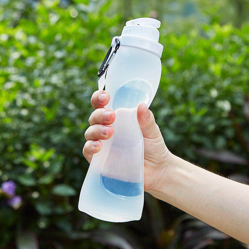矽胶水杯软折叠杯网红夏天水壶水瓶运动户外可携式摔不坏的杯子运