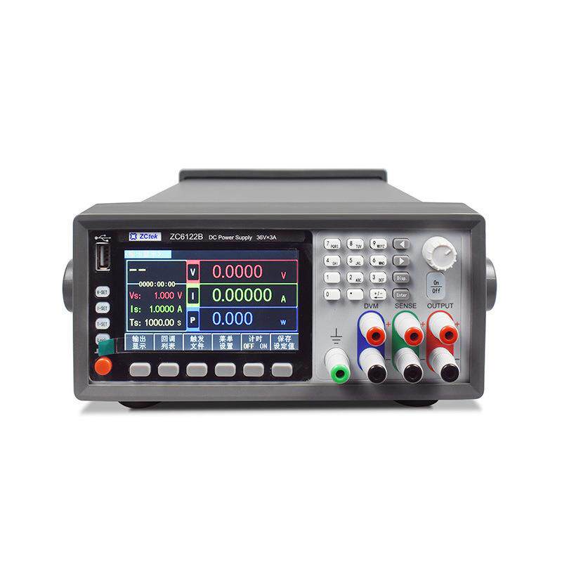 ZCtek中策可编程高精度线性直流电源三路 ZC6100系列0.1mV/0.01mA